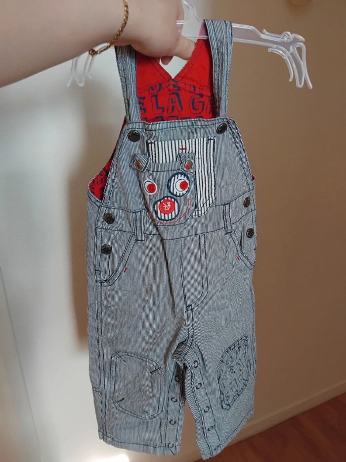 Du pareil au même salopette 9/12mois