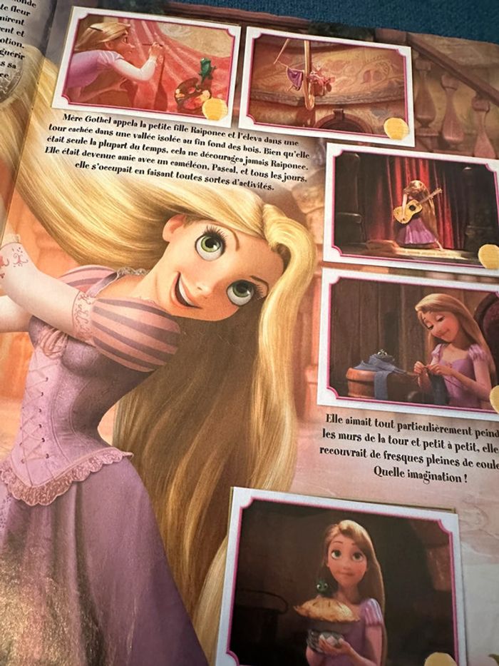 Album Panini complet Disney Raiponce princesse sticker autocollants collection - photo numéro 5