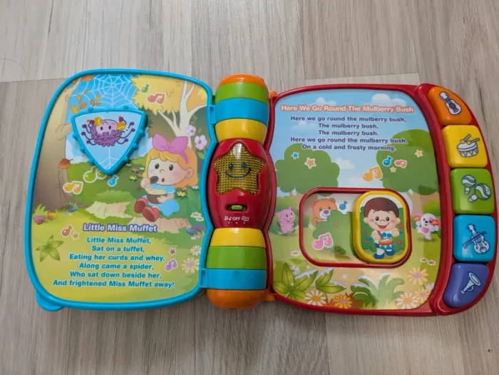 Livre de comptines interactif en anglais - photo numéro 4