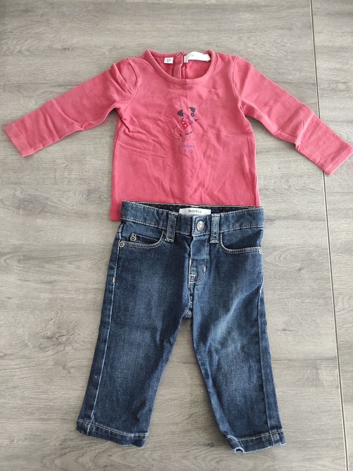 Ensemble Marèse, fille, 6 mois