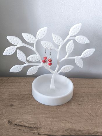 Boucles d'oreilles perles 