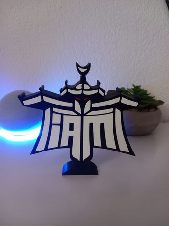 Logo décoratif rap du groupe "IAM"