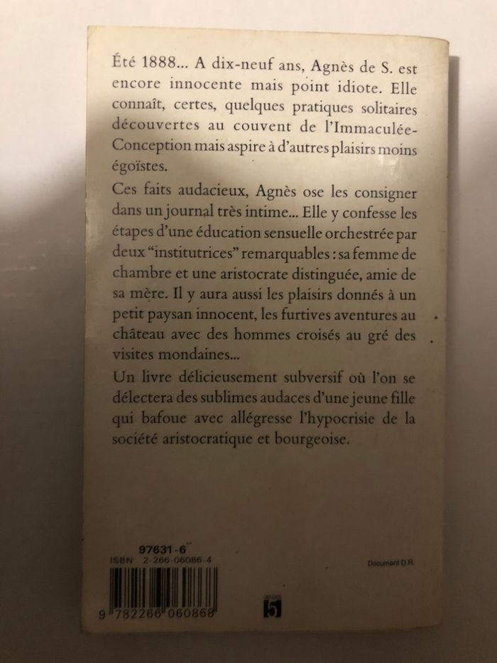 Livre journal plutôt inconvenant d’une toute jeune fille Jacques Cellard - photo numéro 2