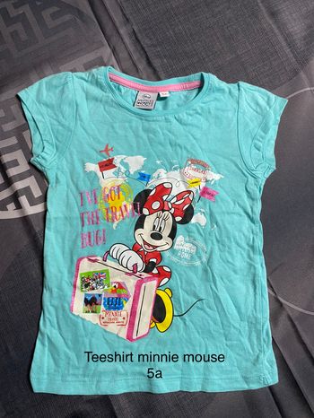 Teeshirt minnie mouse 5 ans