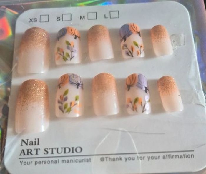 🎃 Faux ongles halloween Pumpkin Spell – 24 pièces pour un look magique & ensorcelant