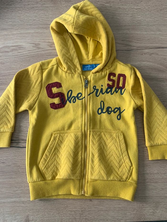 Gilet à capuche garçon