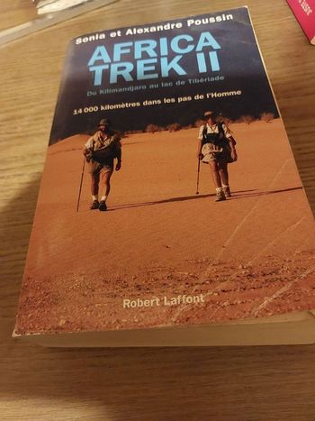 Livre  Sonia et Alexandre poussin  africa trek 2