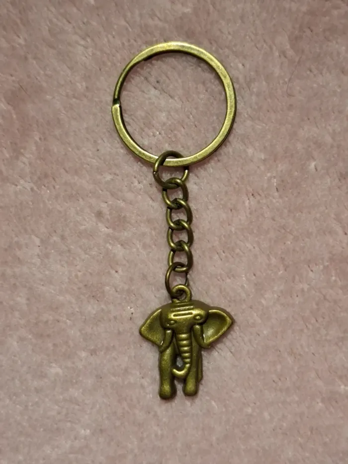 Joli porte-clés éléphant 🐘