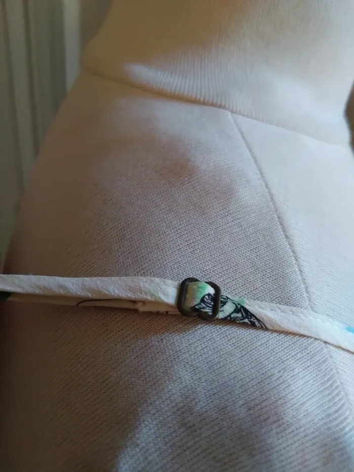 Débardeur / Caraco Bel Air T1 36 100% soie dentellesbohème - photo numéro 4