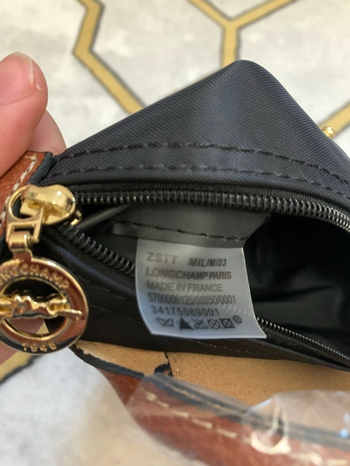 Mini Sac Longchamp Noir Avec Bandoulière - photo numéro 4