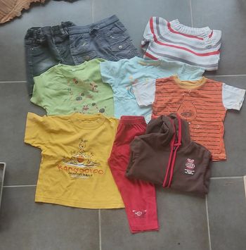 Lot 9 vêtements 24 mois