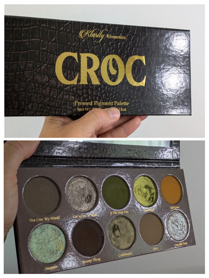 Palette Croc Klarity cosmetics - photo numéro 2