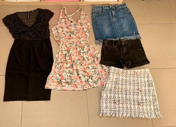 Lot robes/short/jupes taille 34/xs