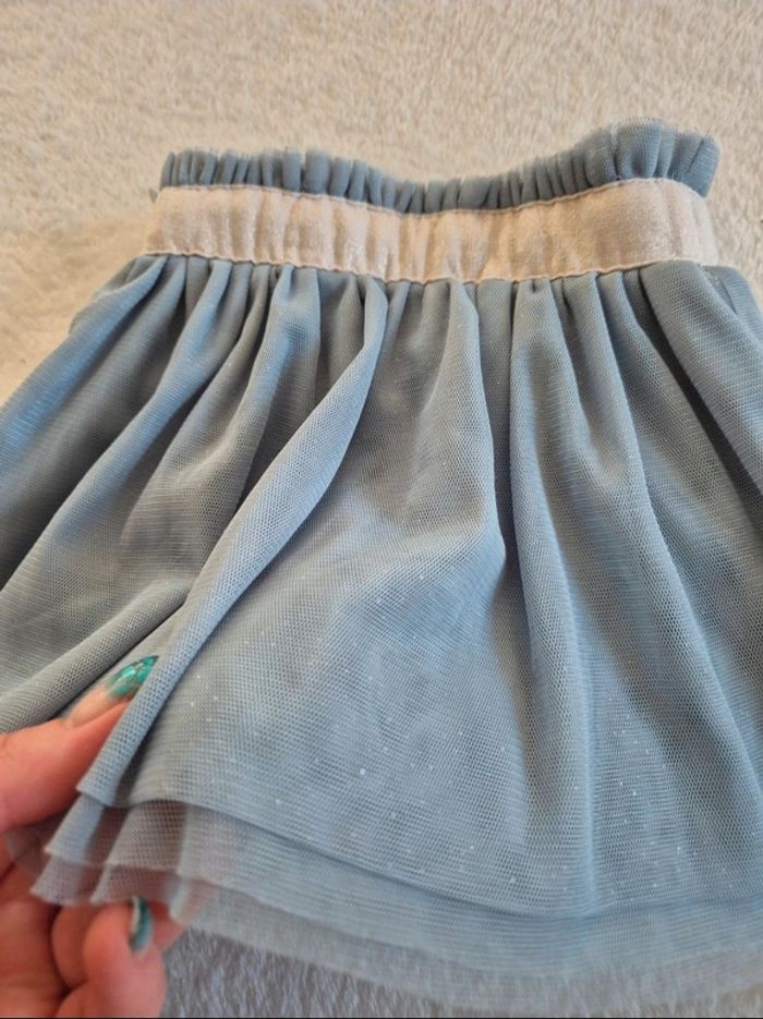 Jupe bleu a paillettes 6 mois tape a l'œil - photo numéro 2