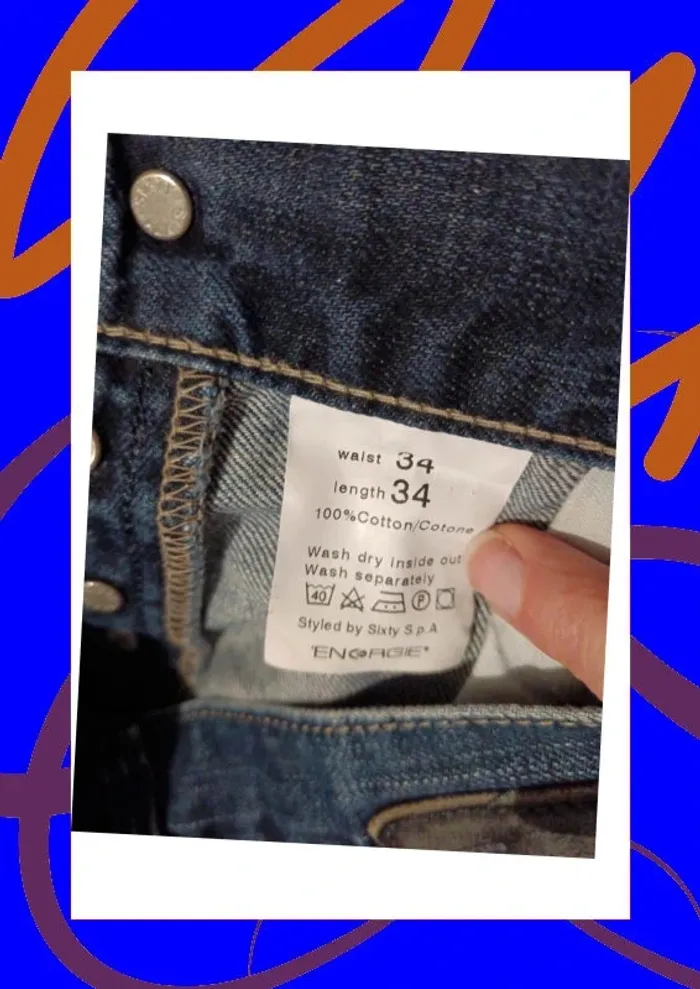 Jeans W34 L34 Energie - photo numéro 8