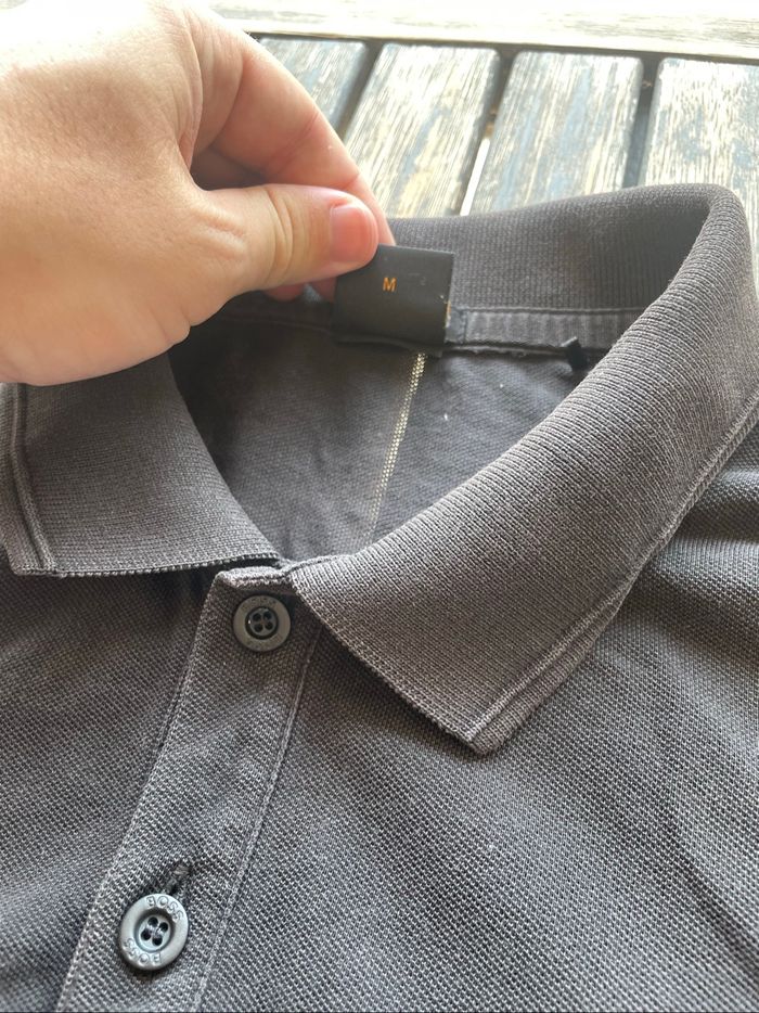 Polo Hugo Boss noir - photo numéro 3