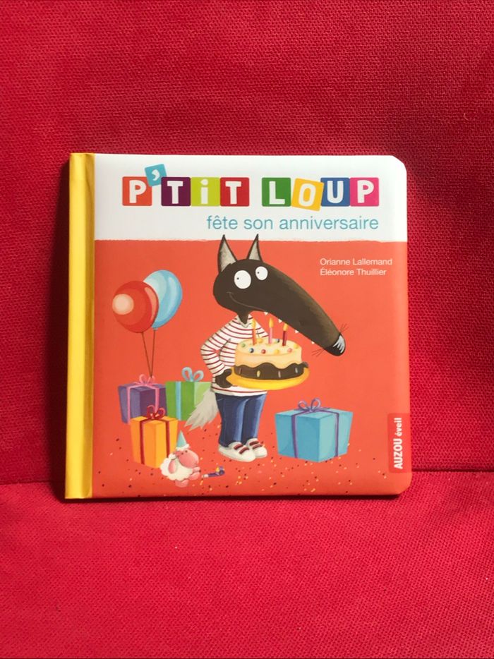 Livre p’tit loup fête son anniversaire
