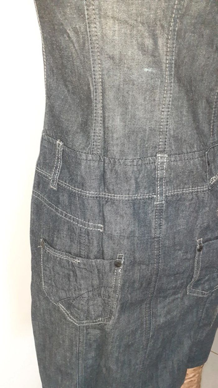 Jolie robe en jean esprit vintage - photo numéro 9