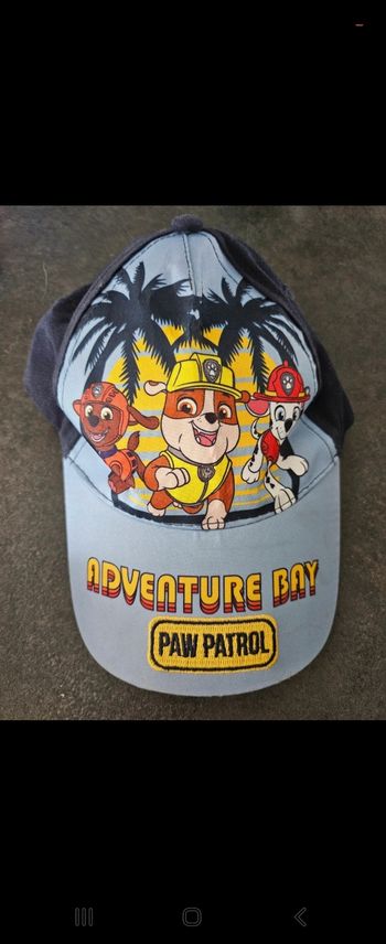 Casquette pat patrouille