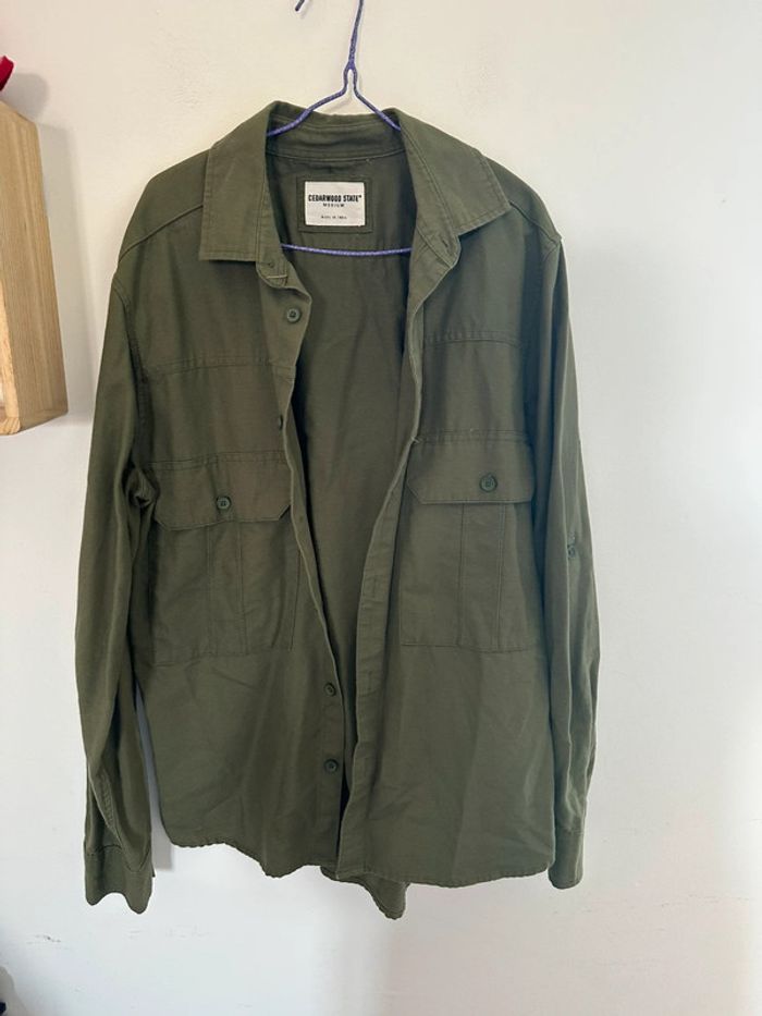 Veste chemise cedarwoods state taille M homme