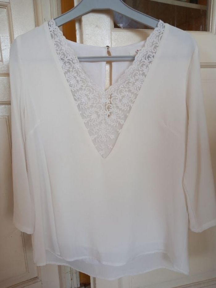 Blouse écru