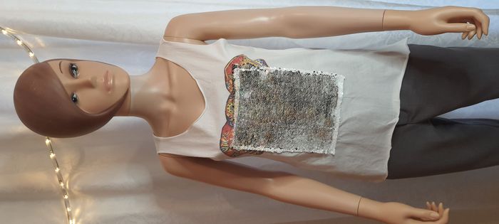 Débardeur femme "Timiami" taille L - photo numéro 2