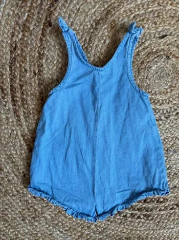 Salopette en jean Kiabi 18 mois 80 cm tbe