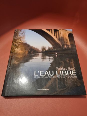 livre l'eau libre de Patrick Bard éditions terrebleue