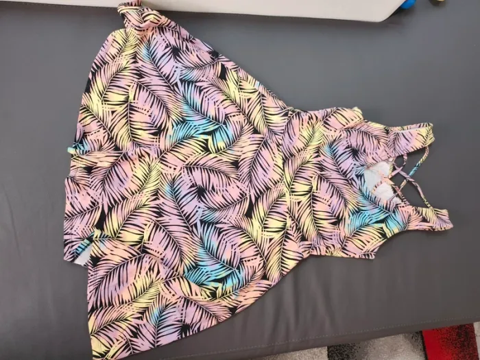 Robe femme colorée clockhouse taille L - photo numéro 7