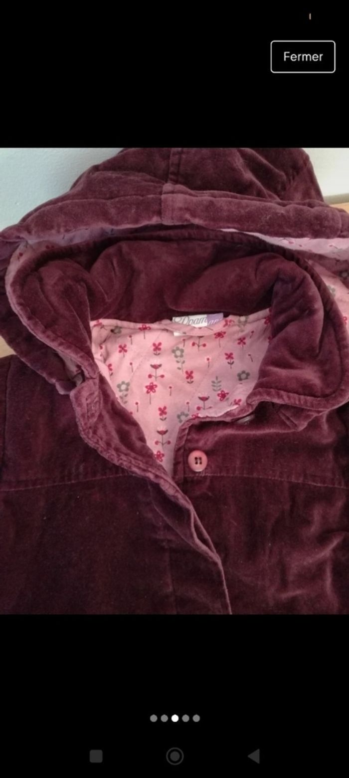 Joli manteau fille Dpam 3 ans - photo numéro 3