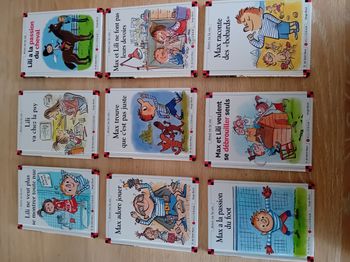 Lot 9 livres Max et Lili dès 8 ans - Comme neuf