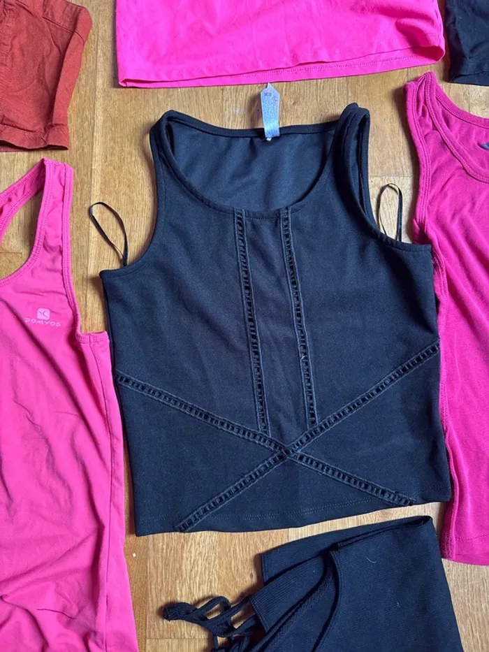 Lot de 9 débardeurs tops XS - photo numéro 3