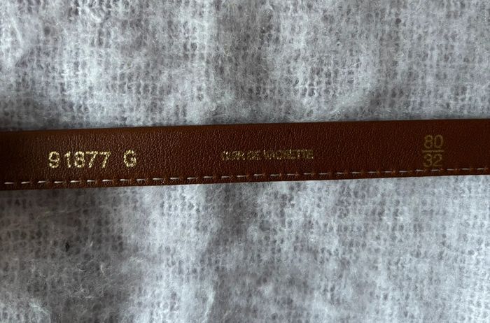 Ceinture en cuir Maison Boinet - photo numéro 4
