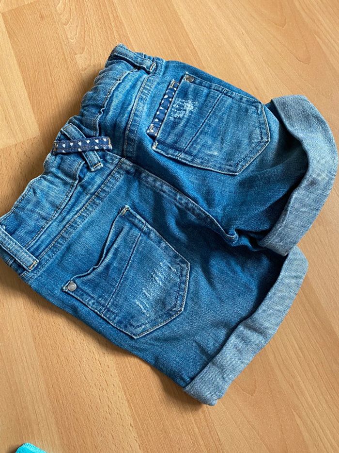 Short en jeans DopoDopo Taille 110 - photo numéro 2