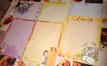Lot feuilles diddl a4