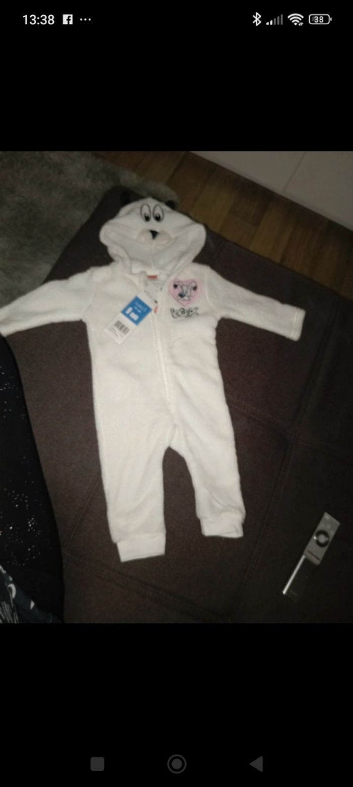 Pyjama grenouillère 9 mois - photo numéro 2