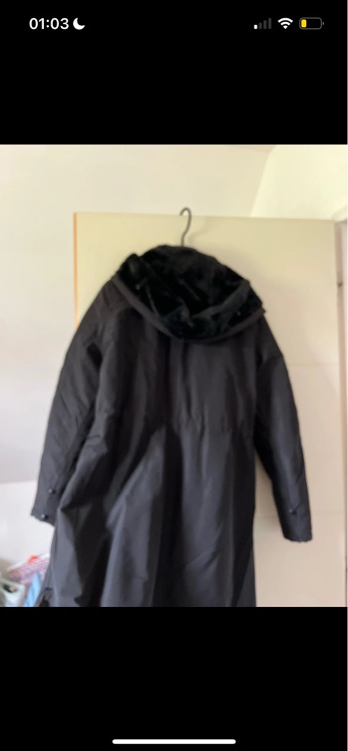 Manteau ajusté Noir - photo numéro 3
