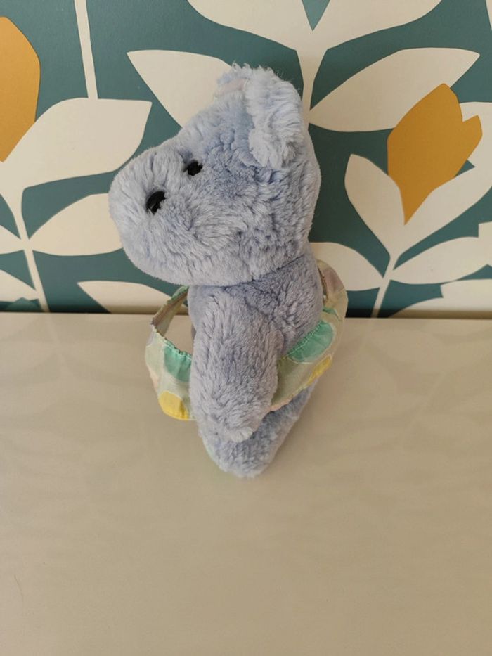 Peluche doudou hippopotame boulgom - photo numéro 3