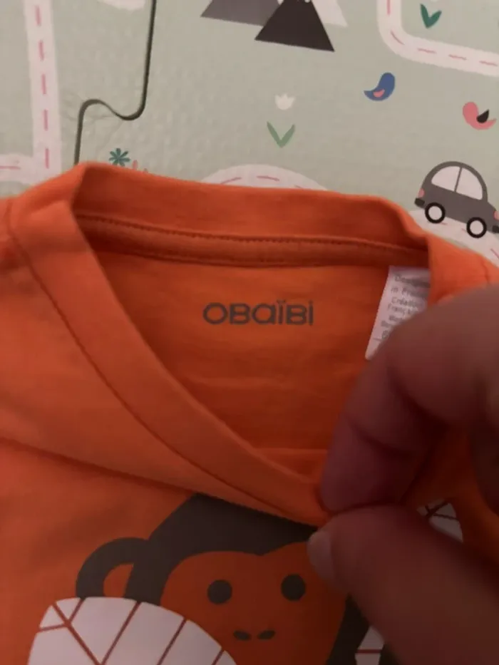 T shirt obaibi 6 mois - photo numéro 2