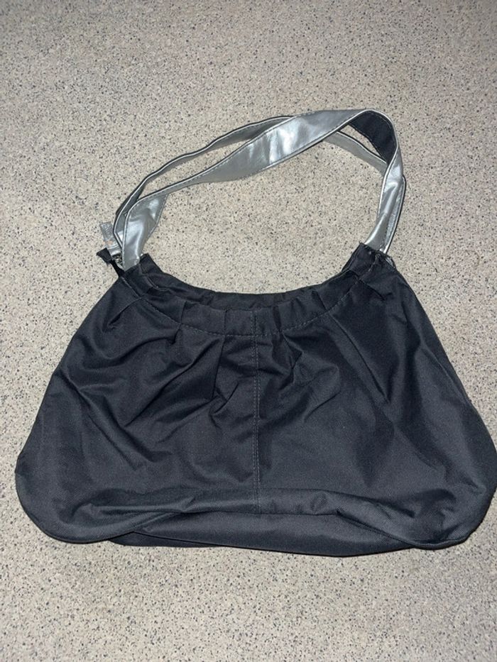 Sac besace gris