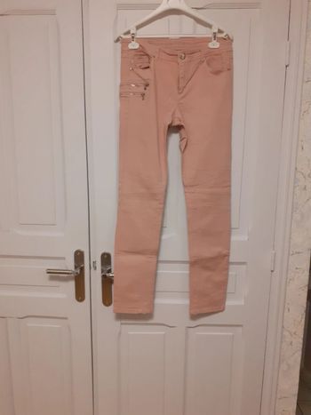 Pantalon rose  40 grain de malice