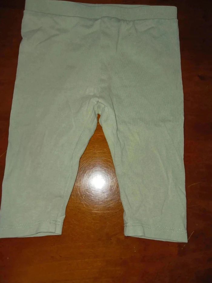 Legging vert 18 mois