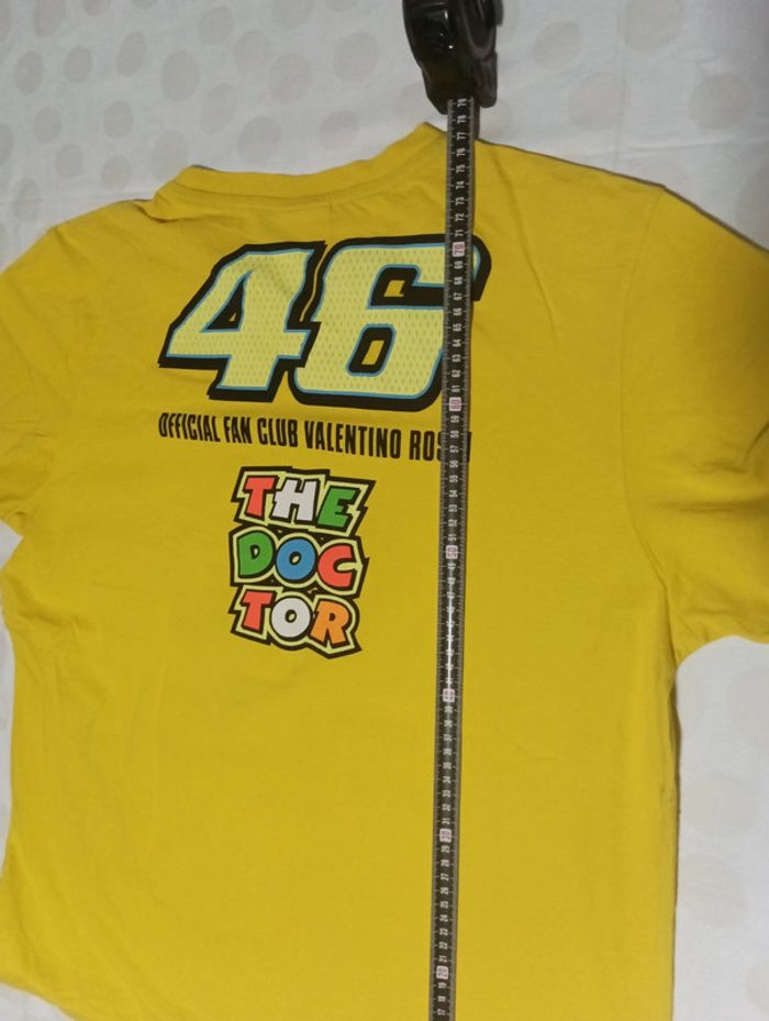 Tee shirt manches courtes homme Valentino Rossi sport moto taille XXL tee shirt officiel - photo numéro 5