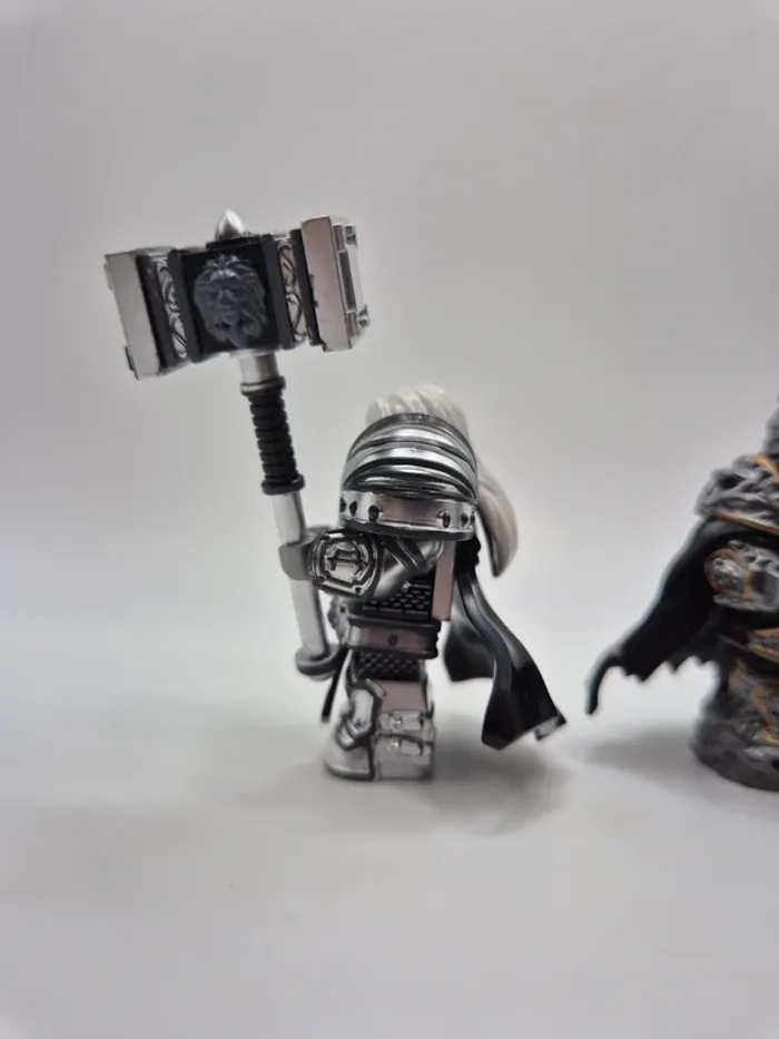 Figurines type lego Arthas et Le Roi Liche World Of Warcraft - photo numéro 4