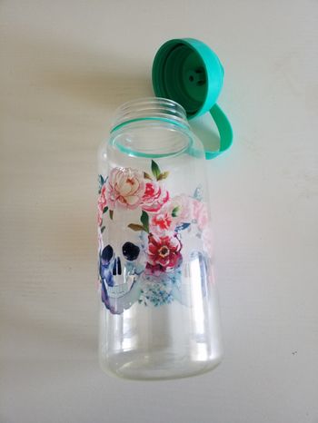 Jolie gourde imprimé  grand modèle  très bon état