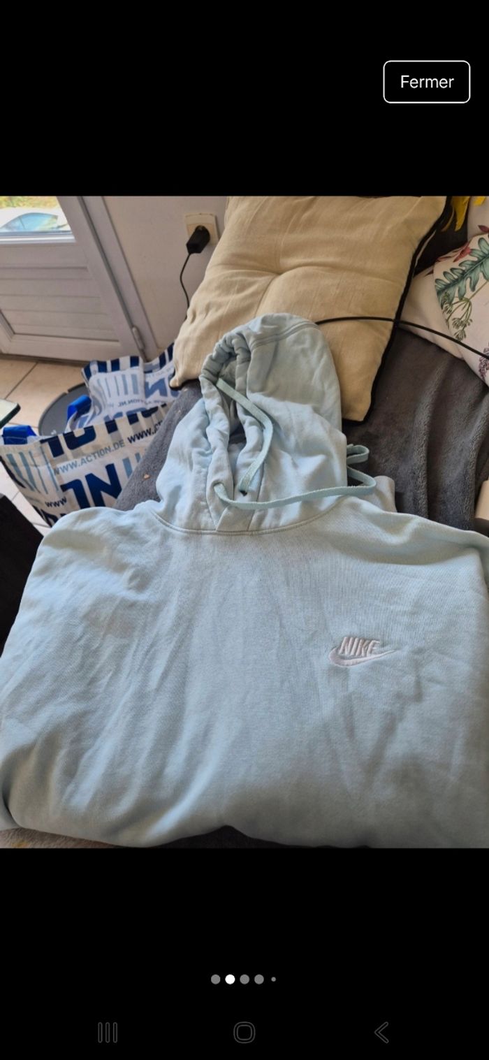 Sweat Nike bleu - photo numéro 2