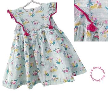 24 mois 2 ans robe été Dpam du pareil au même 86 cm