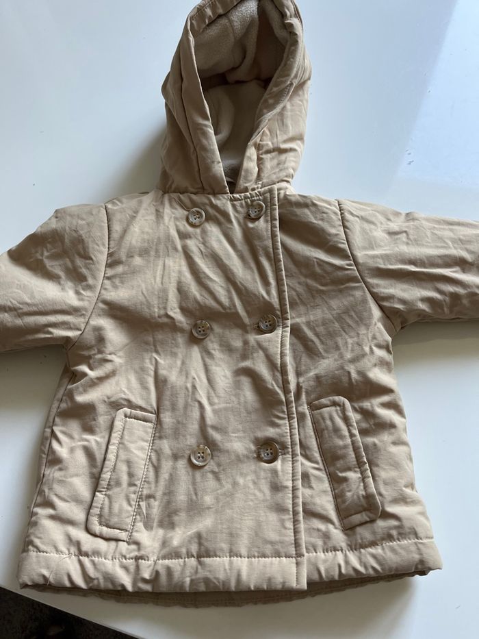 Manteau beige bébé - photo numéro 2