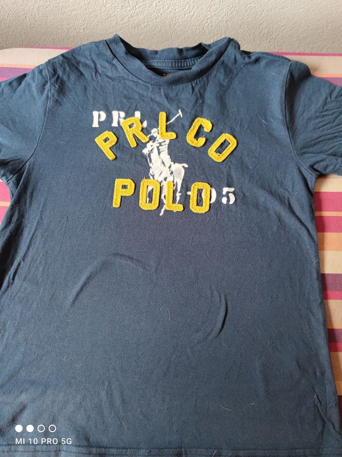 T shirt manches courtes Ralph Lauren 6 ans