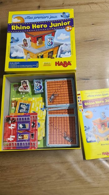 Jeu de société Rhino Hero Junior des éditions Haba